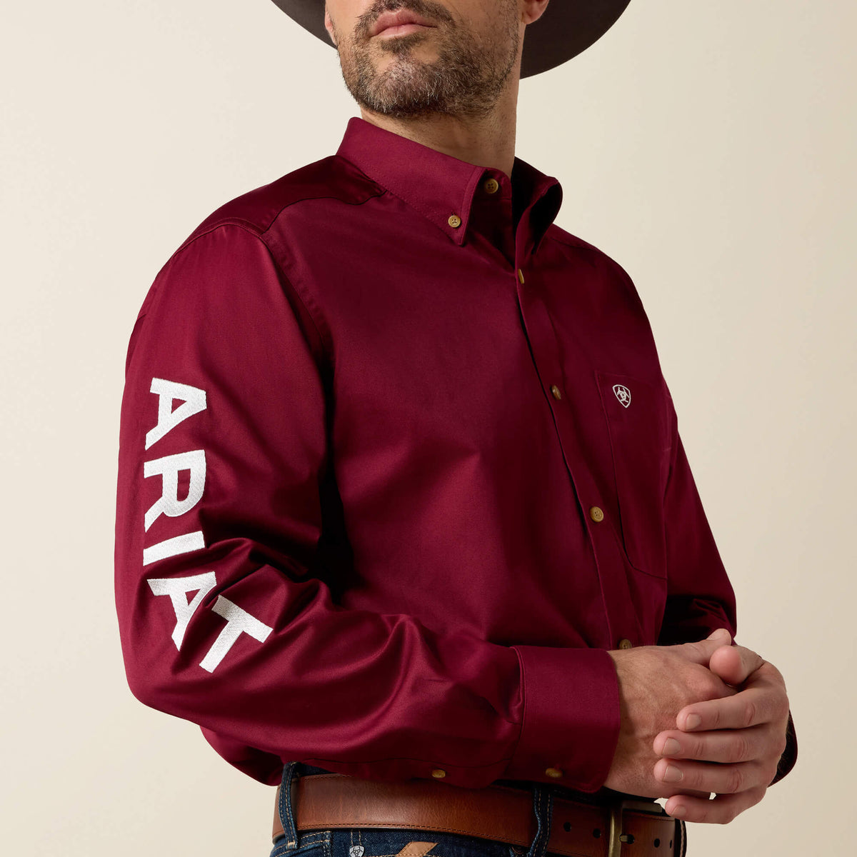 Ariat Classic Team Logo Twill Classic Fit Shirt