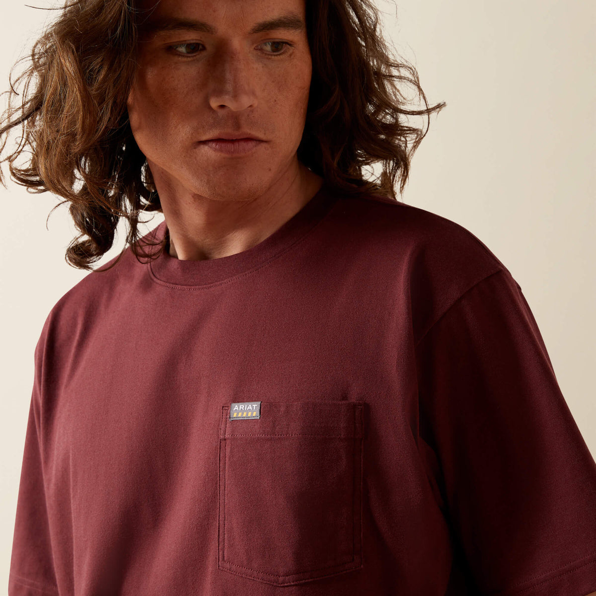 Ariat Classic Rebar Cotton Strong Standard Pocket T-Shirt