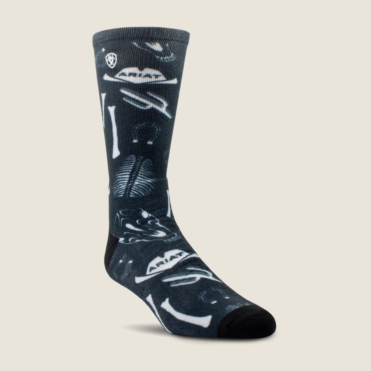 Ariat Latest Southwest Rider Crew Sock 2 Pair Pack