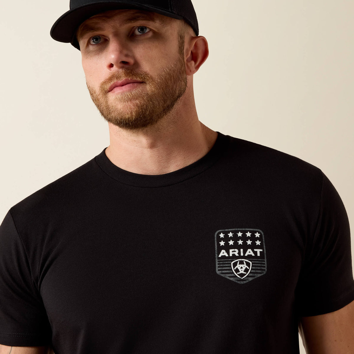 Ariat Deals Ariat Stripe Patriotic Badge T-Shirt