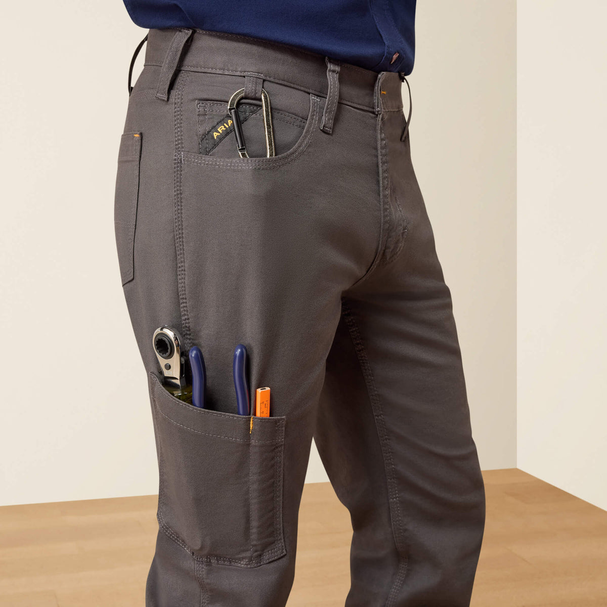 Ariat New Rebar M4 Relaxed Made Tough DuraStretch Straight Leg Pants