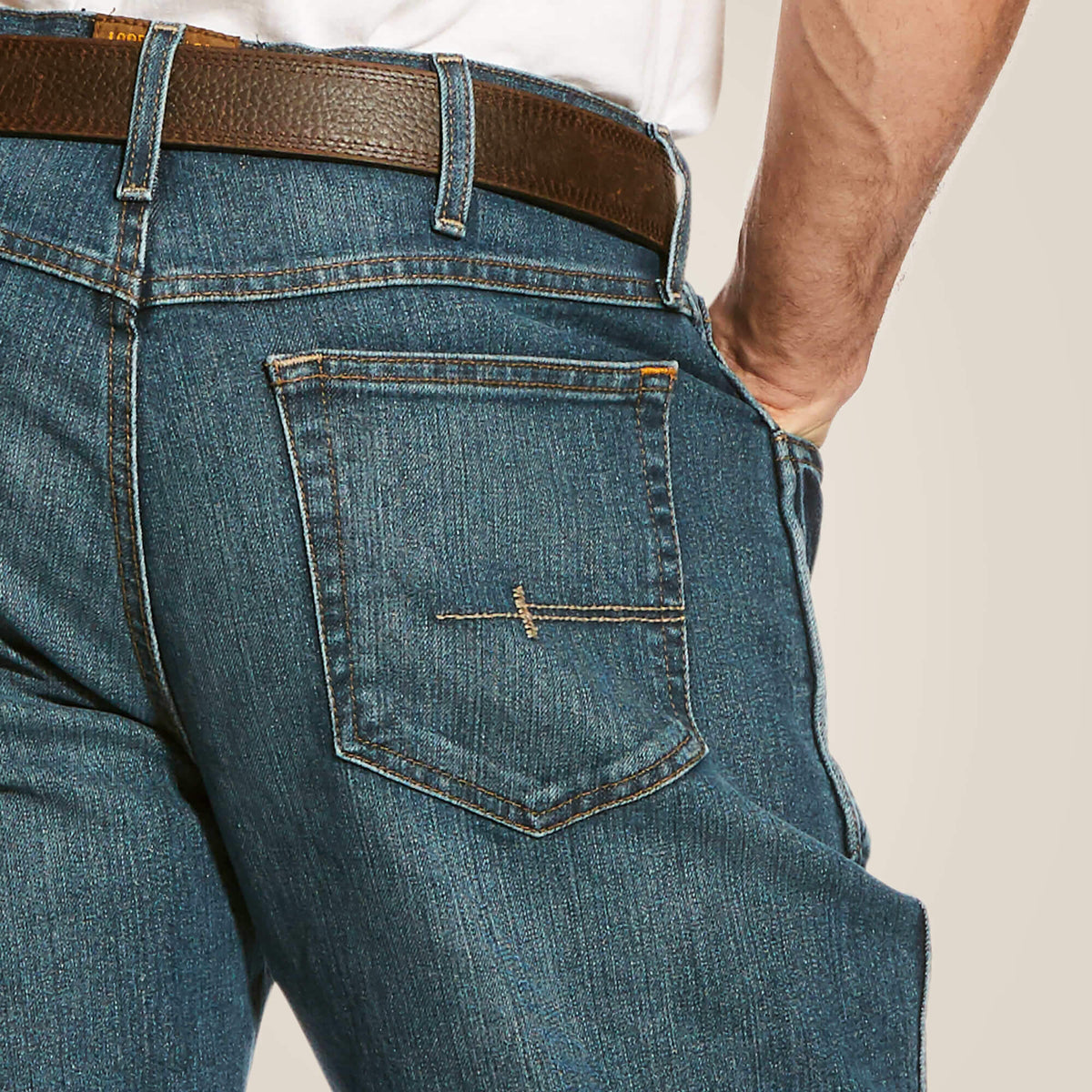 Ariat Exclusive Rebar M4 Relaxed DuraStretch Basic Boot Cut Jean