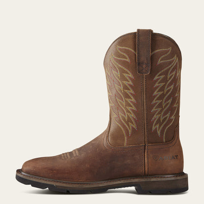 Ariat Best Price Groundbreaker Wide Square Toe Steel Toe Work Boot