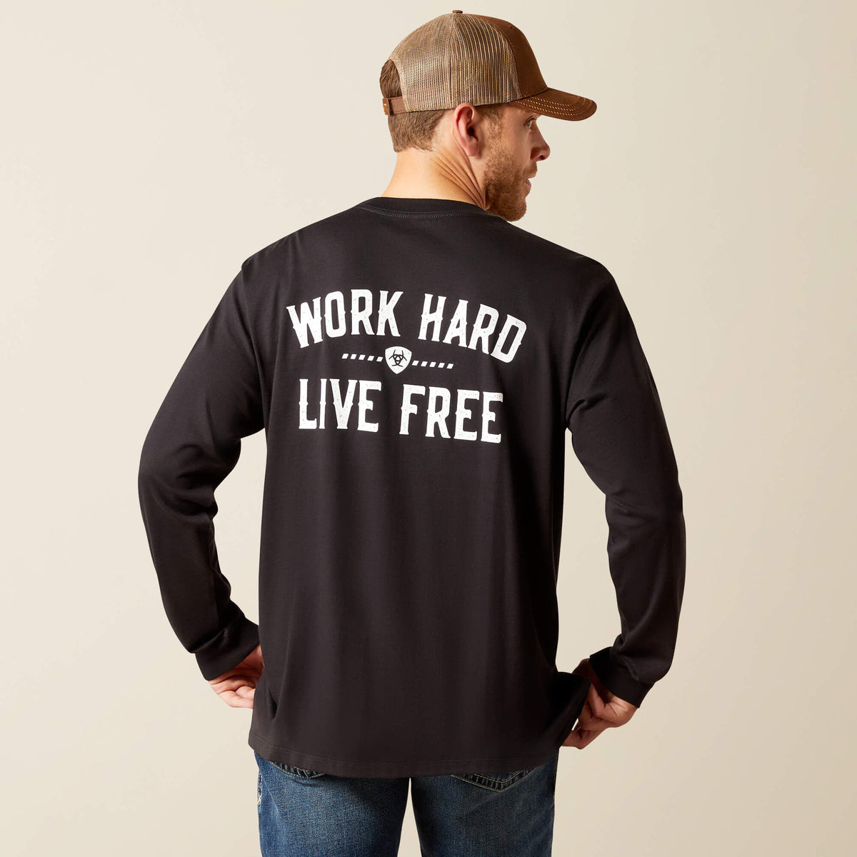 Ariat Smart Buy Rebar Cotton Strong WHLF T-Shirt