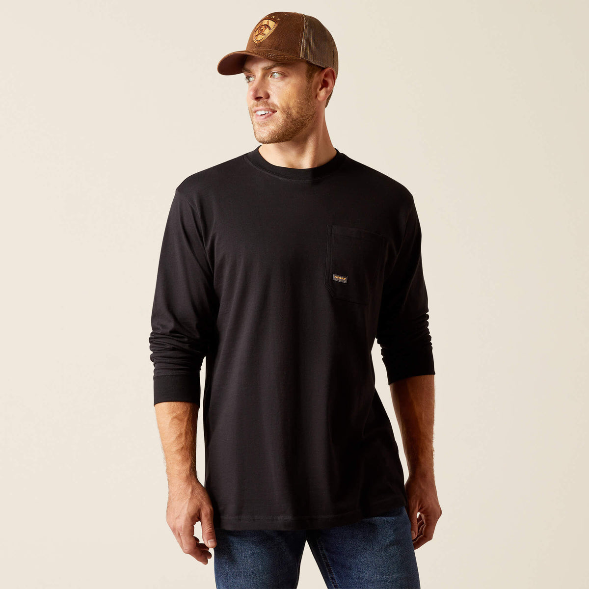 Ariat Smart Buy Rebar Cotton Strong WHLF T-Shirt