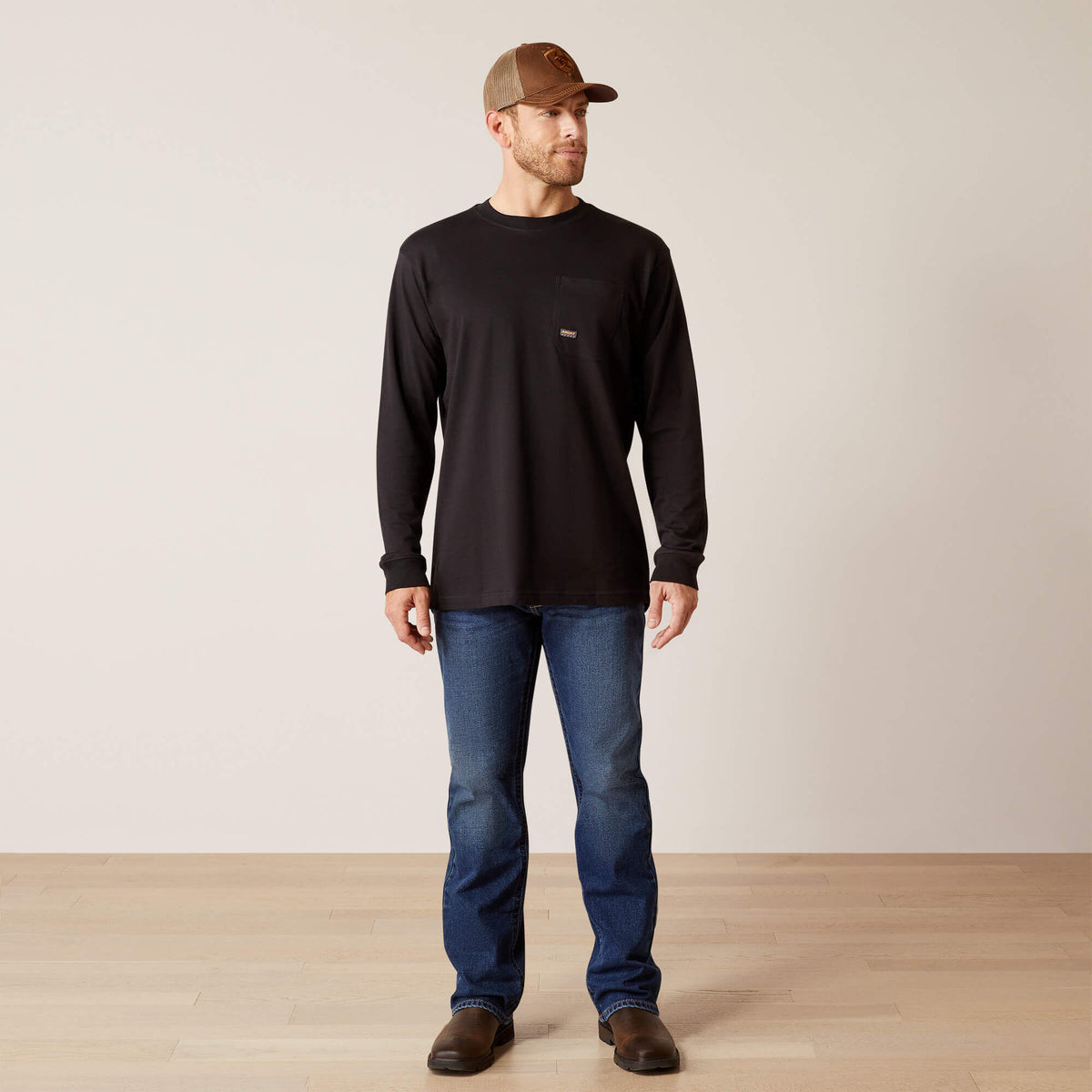 Ariat Smart Buy Rebar Cotton Strong WHLF T-Shirt
