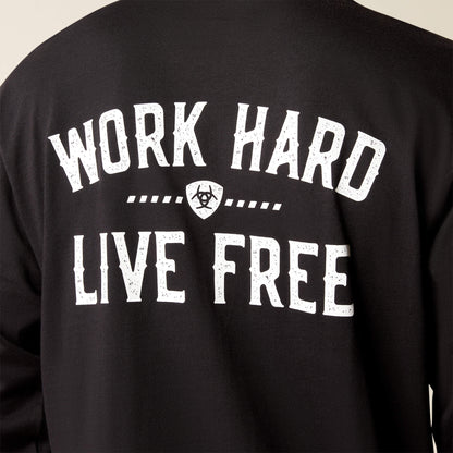 Ariat Smart Buy Rebar Cotton Strong WHLF T-Shirt