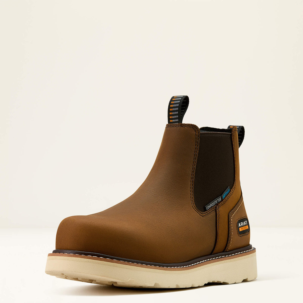 Ariat Value Rebar Wedge Chelsea Waterproof Composite Toe Work Boot