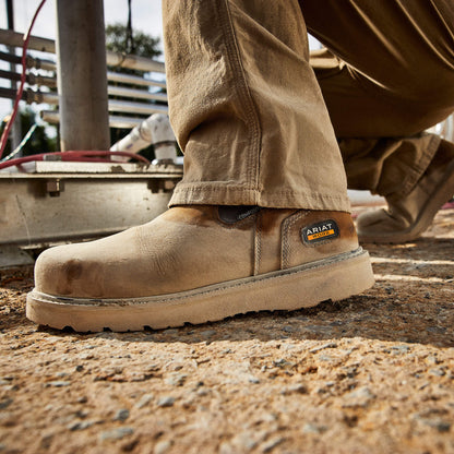 Ariat Value Rebar Wedge Chelsea Waterproof Composite Toe Work Boot
