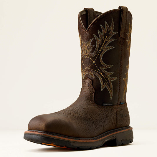 Ariat Sale WorkHog Waterproof Composite Toe Work Boot