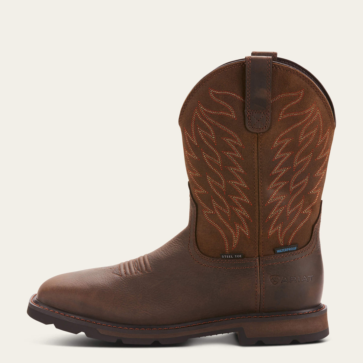 Ariat Sale Groundbreaker Wide Square Toe Waterproof Steel Toe Work Boot