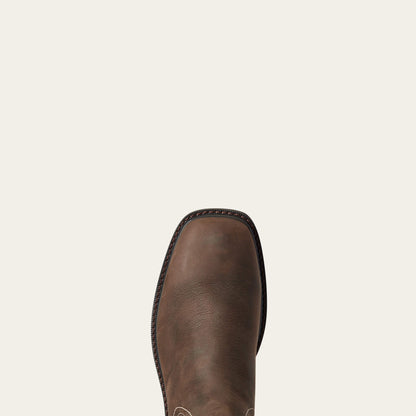 Ariat Popular Groundbreaker Chelsea Wide Square Toe Waterproof Work Boot