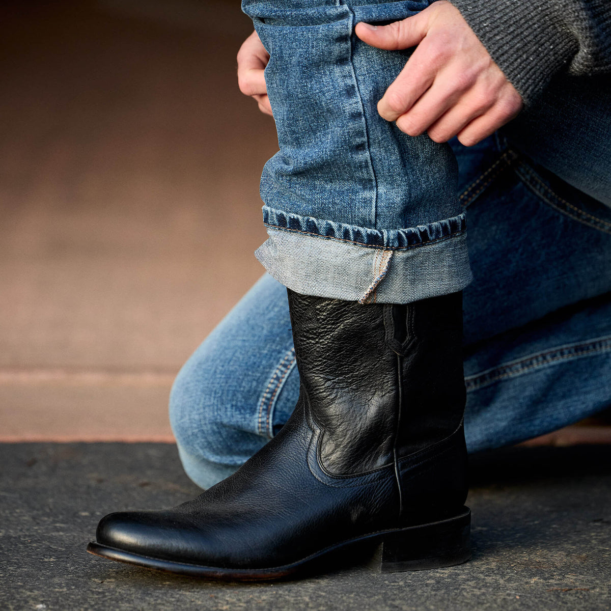 Ariat Discount Bench Made Clanton Western Boot