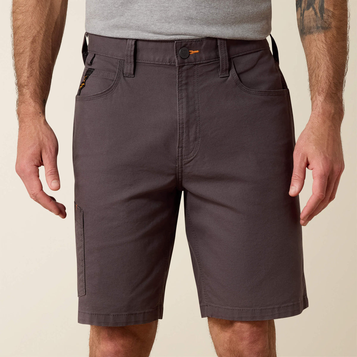 Ariat Latest Rebar DuraStretch Made Tough 10" Short