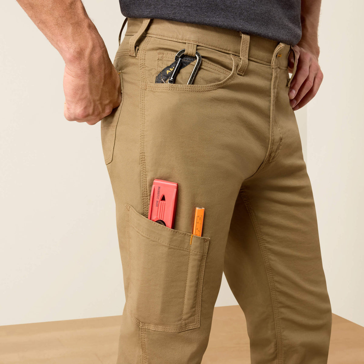 Ariat Great Value Rebar M4 Relaxed Made Tough DuraStretch Straight Leg Pants