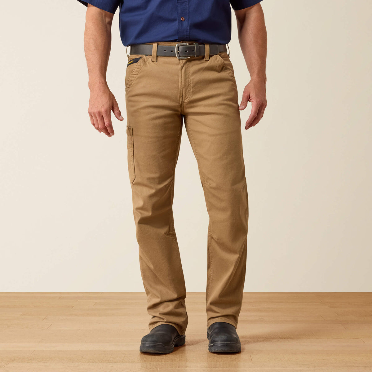 Ariat Recommended Rebar M4 Relaxed DuraStretch Washed Twill Dungaree Boot Cut Pant