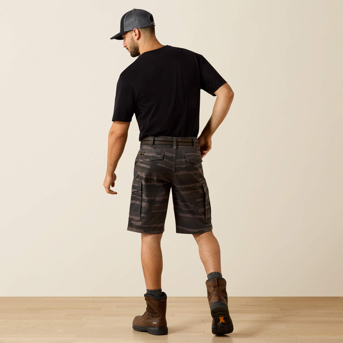 Ariat Signature Rebar DuraStretch Made Tough Cargo 11" Short