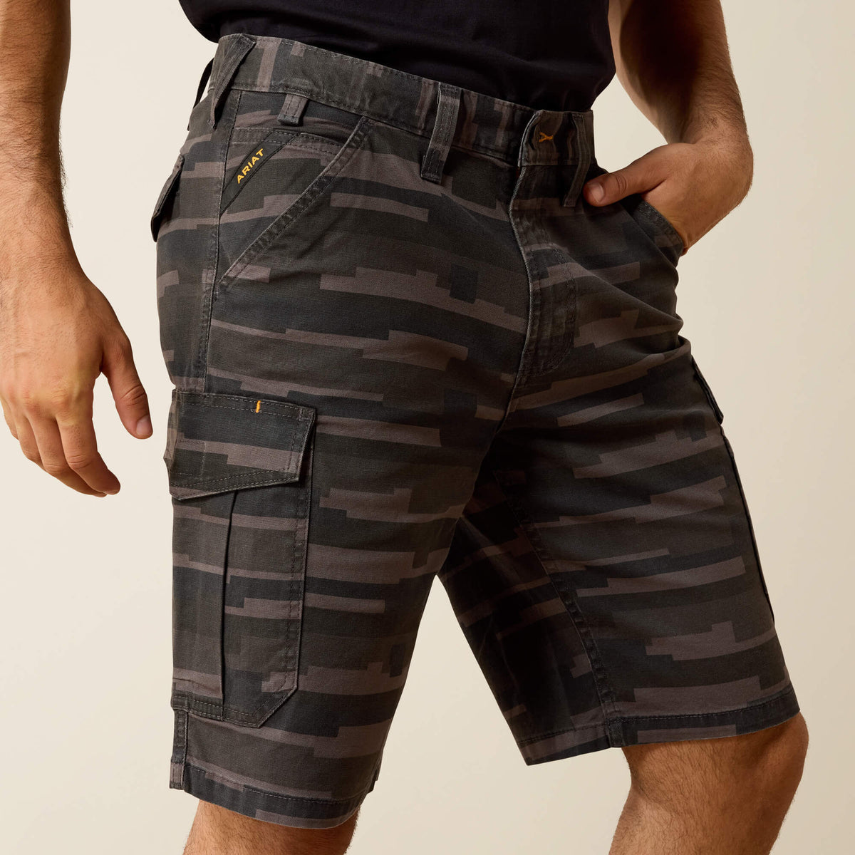 Ariat Signature Rebar DuraStretch Made Tough Cargo 11" Short