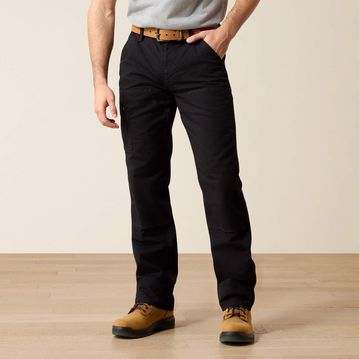 Ariat Exclusive Rebar M4 Relaxed DuraStretch Made Tough Double Front Straight Pant