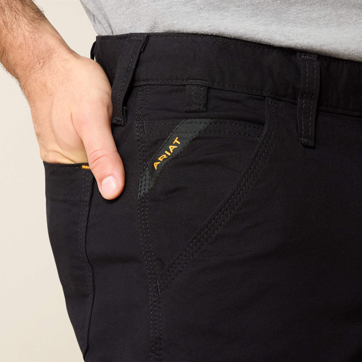 Ariat Exclusive Rebar M4 Relaxed DuraStretch Made Tough Double Front Straight Pant