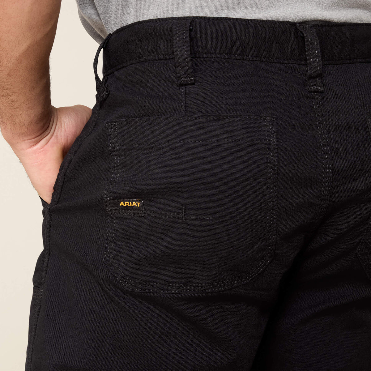Ariat Exclusive Rebar M4 Relaxed DuraStretch Made Tough Double Front Straight Pant