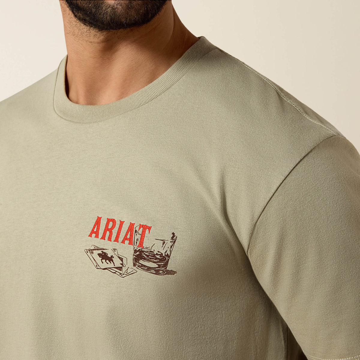 Ariat Value Ariat Whiskey Uno Classic Fit T-Shirt