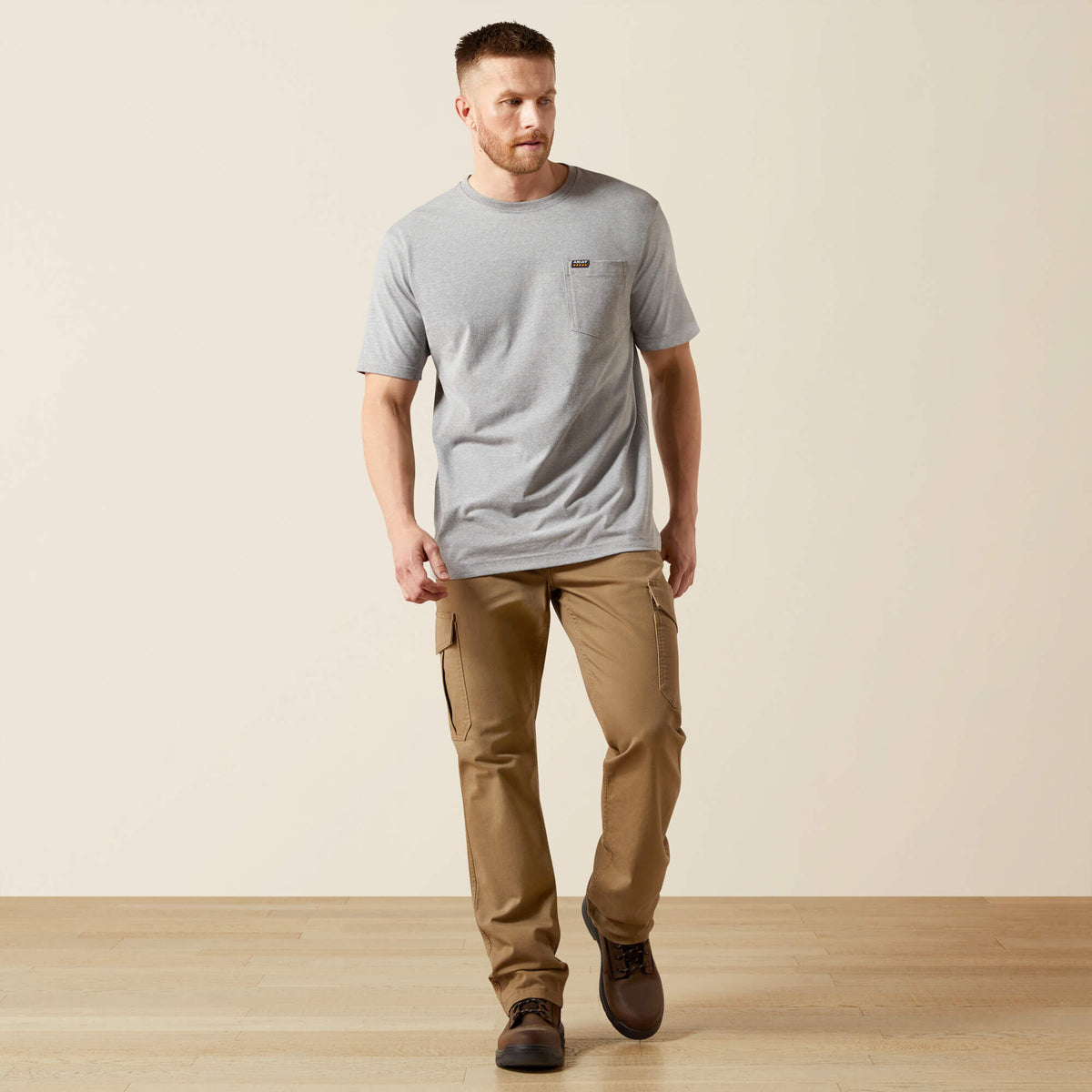 Ariat Featured Rebar Cotton Strong Standard Pocket T-Shirt