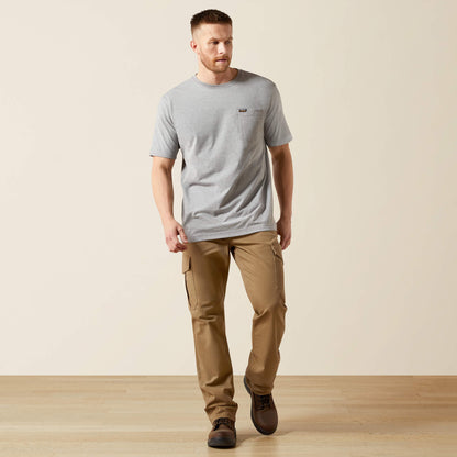 Ariat Featured Rebar Cotton Strong Standard Pocket T-Shirt