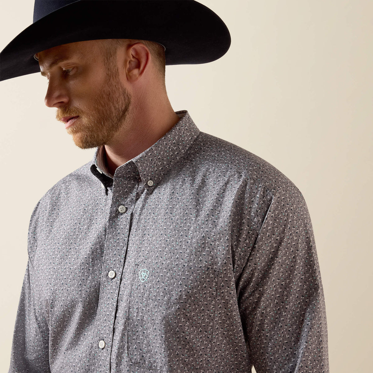 Ariat Recommended Wrinkle Free Webb Classic Fit Shirt
