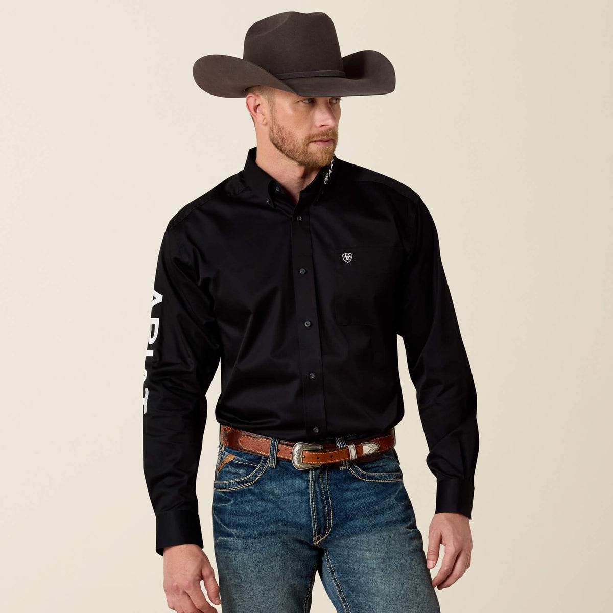 Ariat Featured Team Logo Twill Classic Fit Shirt