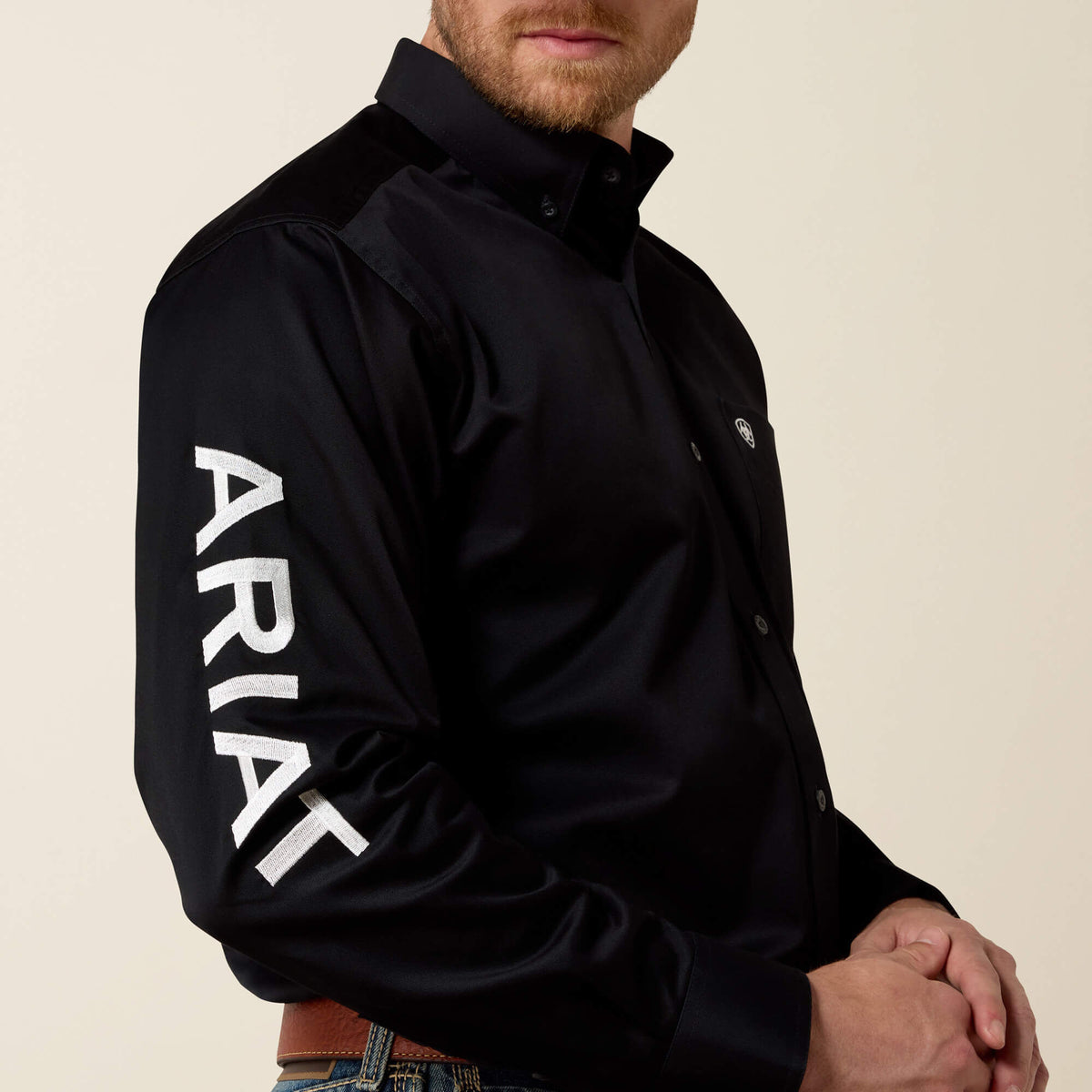 Ariat Featured Team Logo Twill Classic Fit Shirt