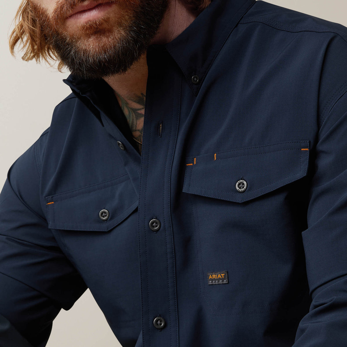 Ariat Exclusive Rebar Made Tough VentTEK DuraStretch Work Shirt