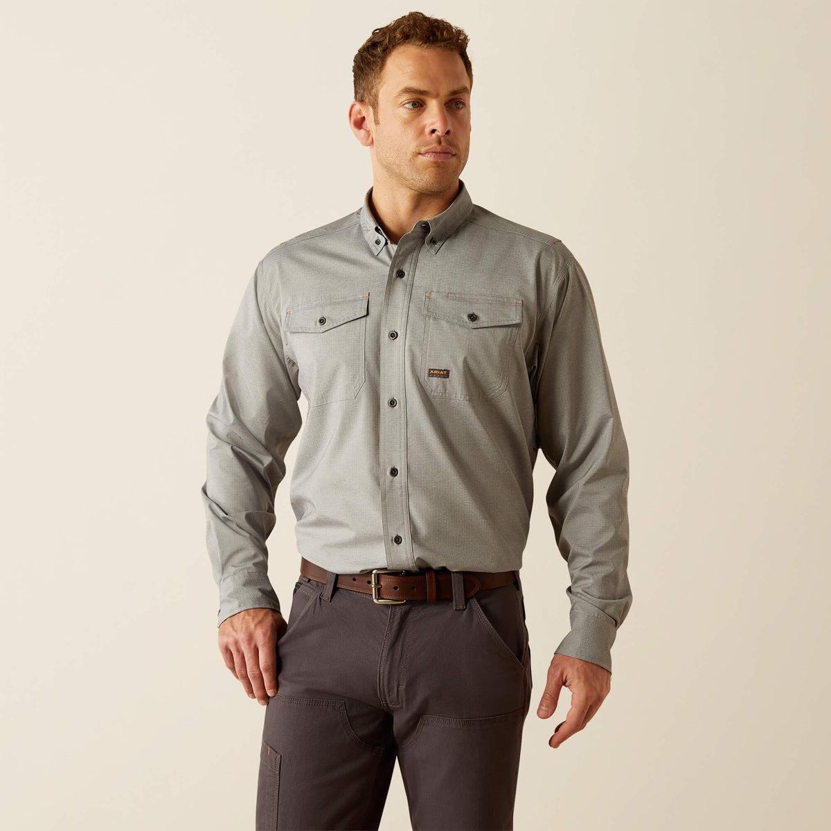 Ariat Quality Rebar Made Tough VentTEK DuraStretch Work Shirt