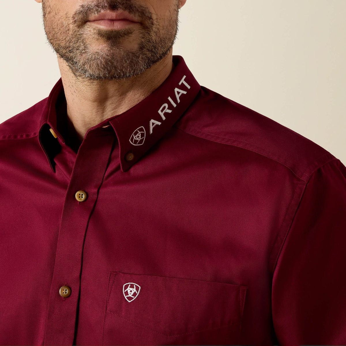 Ariat Classic Team Logo Twill Classic Fit Shirt