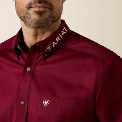 Ariat Classic Team Logo Twill Classic Fit Shirt