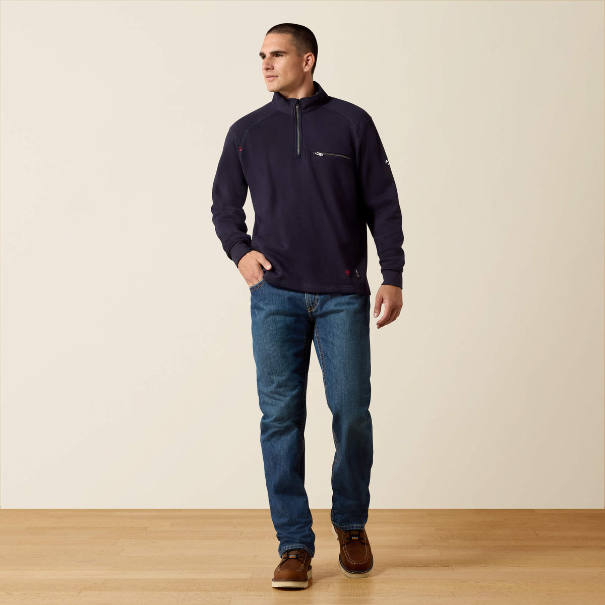 Ariat New FR Rev 1/4 Zip Top