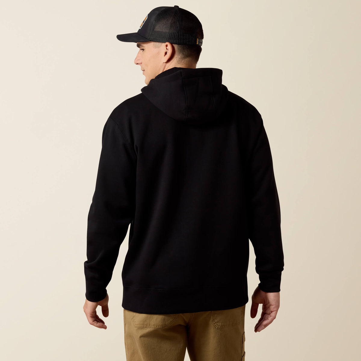Ariat Exclusive Rebar Workman 1/4 Zip Hoodie