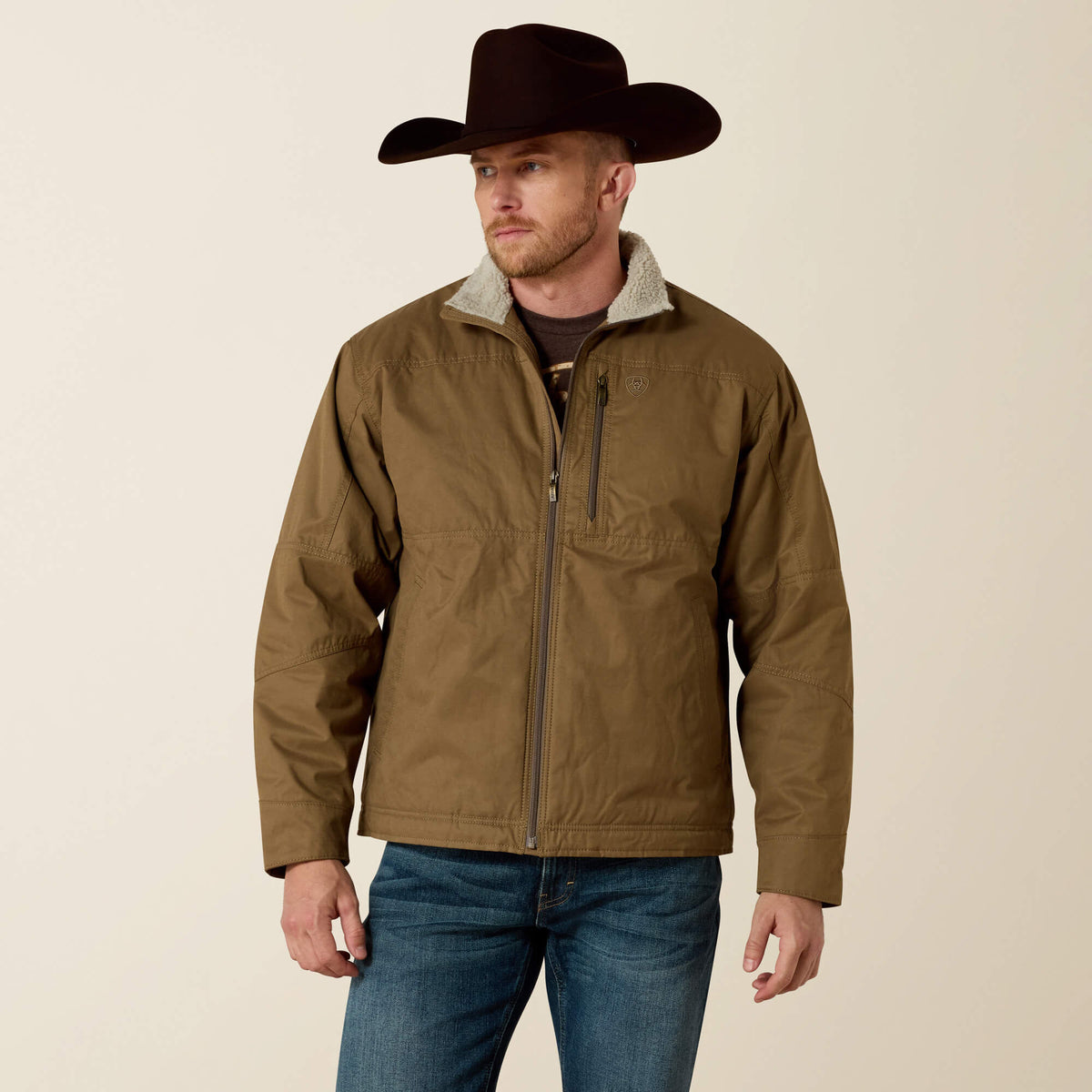 Ariat Popular Grizzly Canvas Jacket