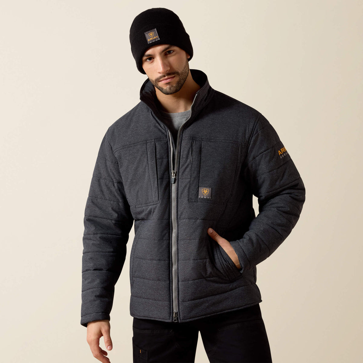 Ariat Sale Rebar Valiant Stretch Canvas Water Resistant Insulated Jacket