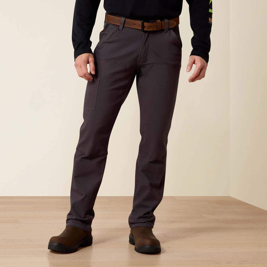 Ariat Great Value Rebar M4 Relaxed DuraStretch Made Tough Double Front Straight Pant