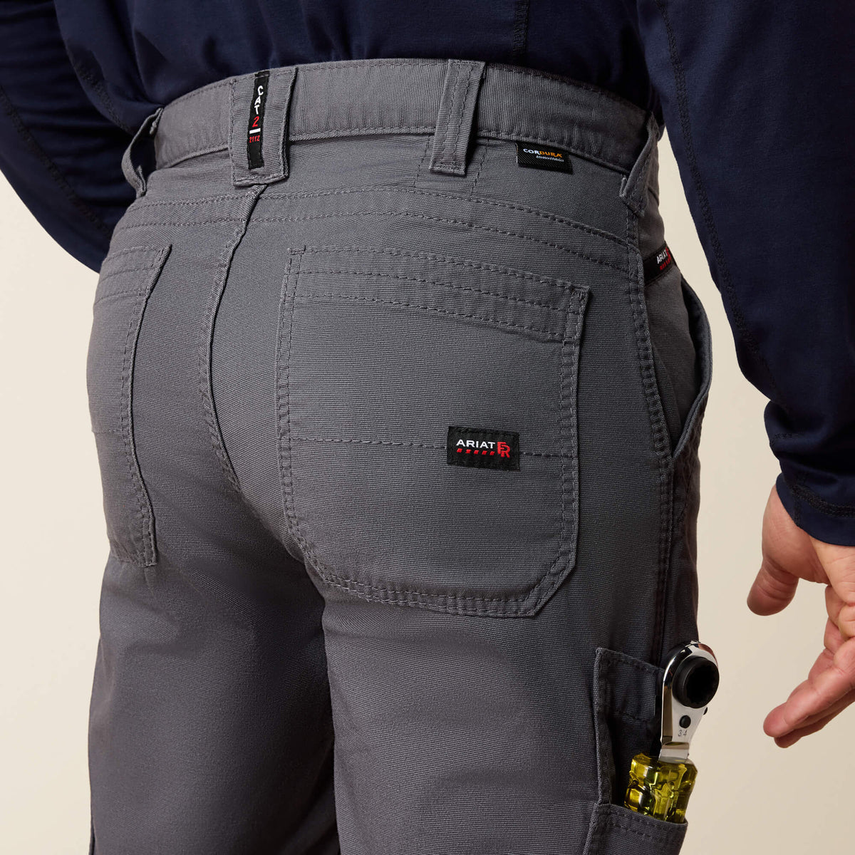 Ariat Top Pick FR M5 Straight DuraStretch DuraLight Cordura Canvas Straight Pant