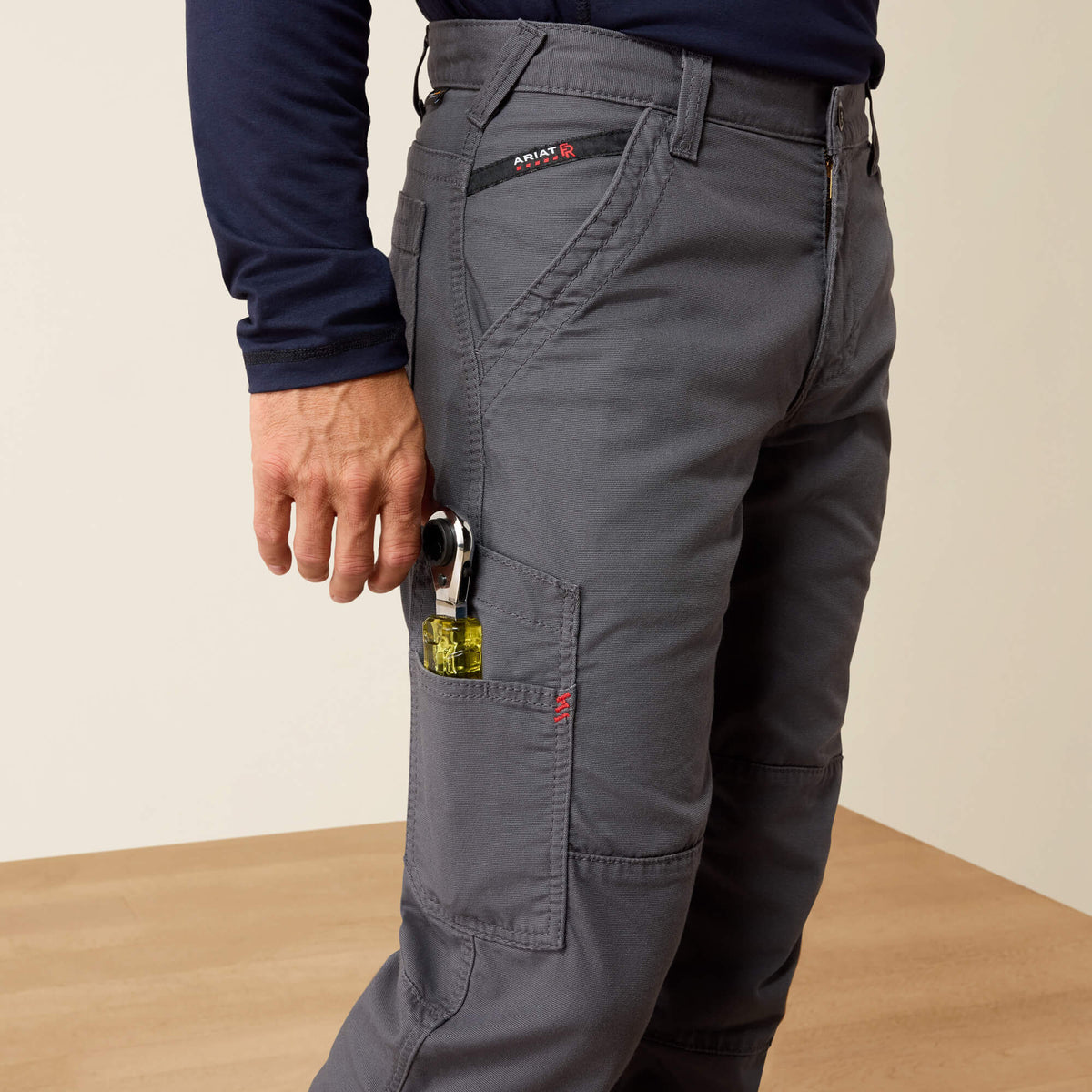 Ariat Top Pick FR M5 Straight DuraStretch DuraLight Cordura Canvas Straight Pant