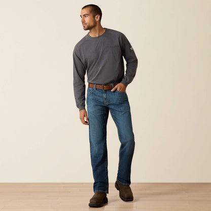 Ariat Quality FR M4 Relaxed Stretch DuraLight Boundary Boot Cut Jean