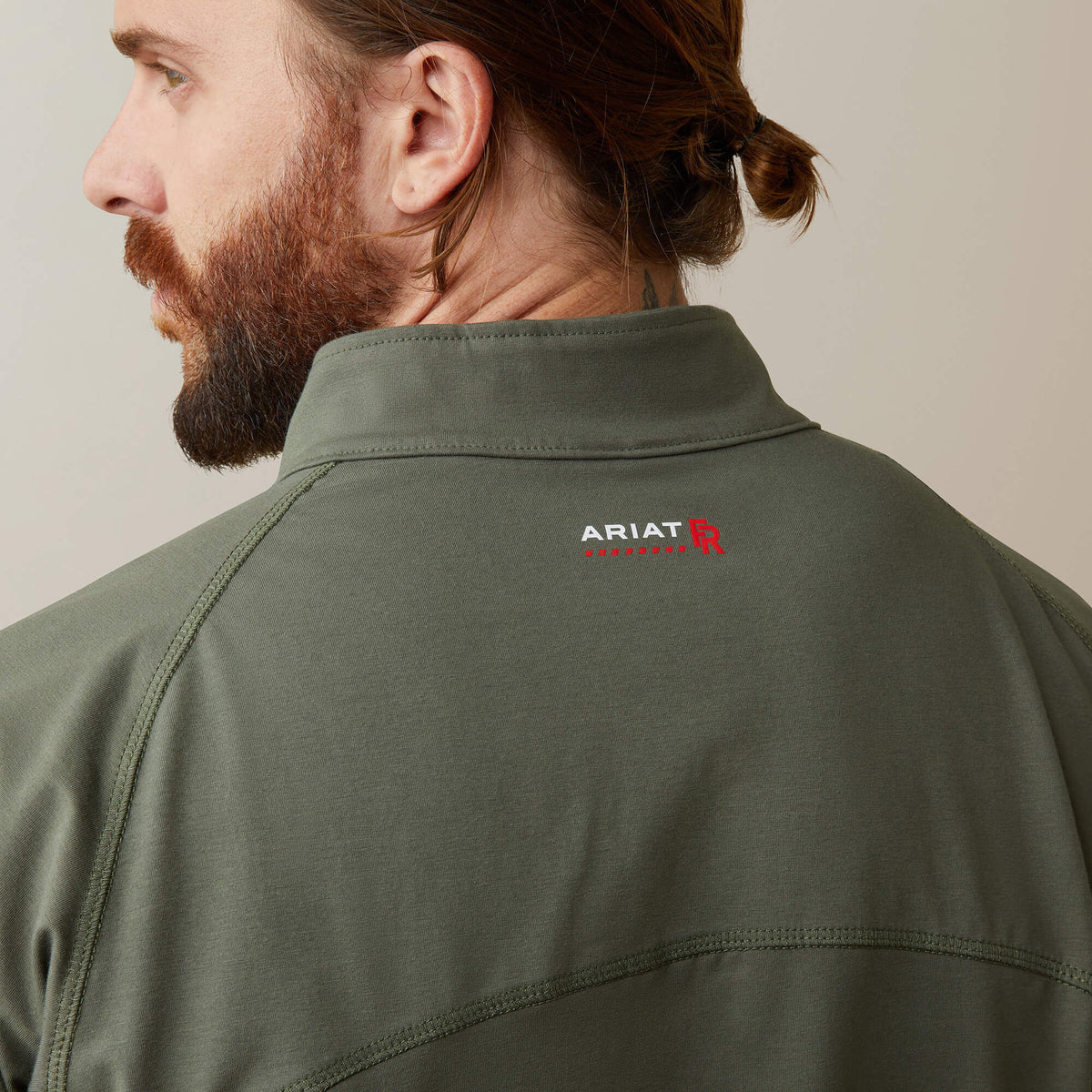 Ariat Signature FR Combat Stretch Patriot 1/4 Zip Work Shirt
