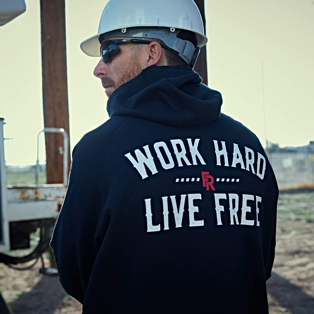 Ariat Essential FR DuraStretch Work Hard Live Free Hoodie