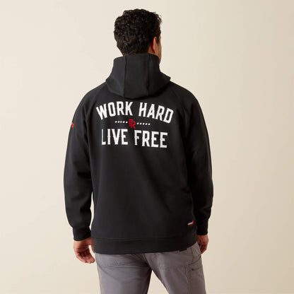 Ariat Essential FR DuraStretch Work Hard Live Free Hoodie