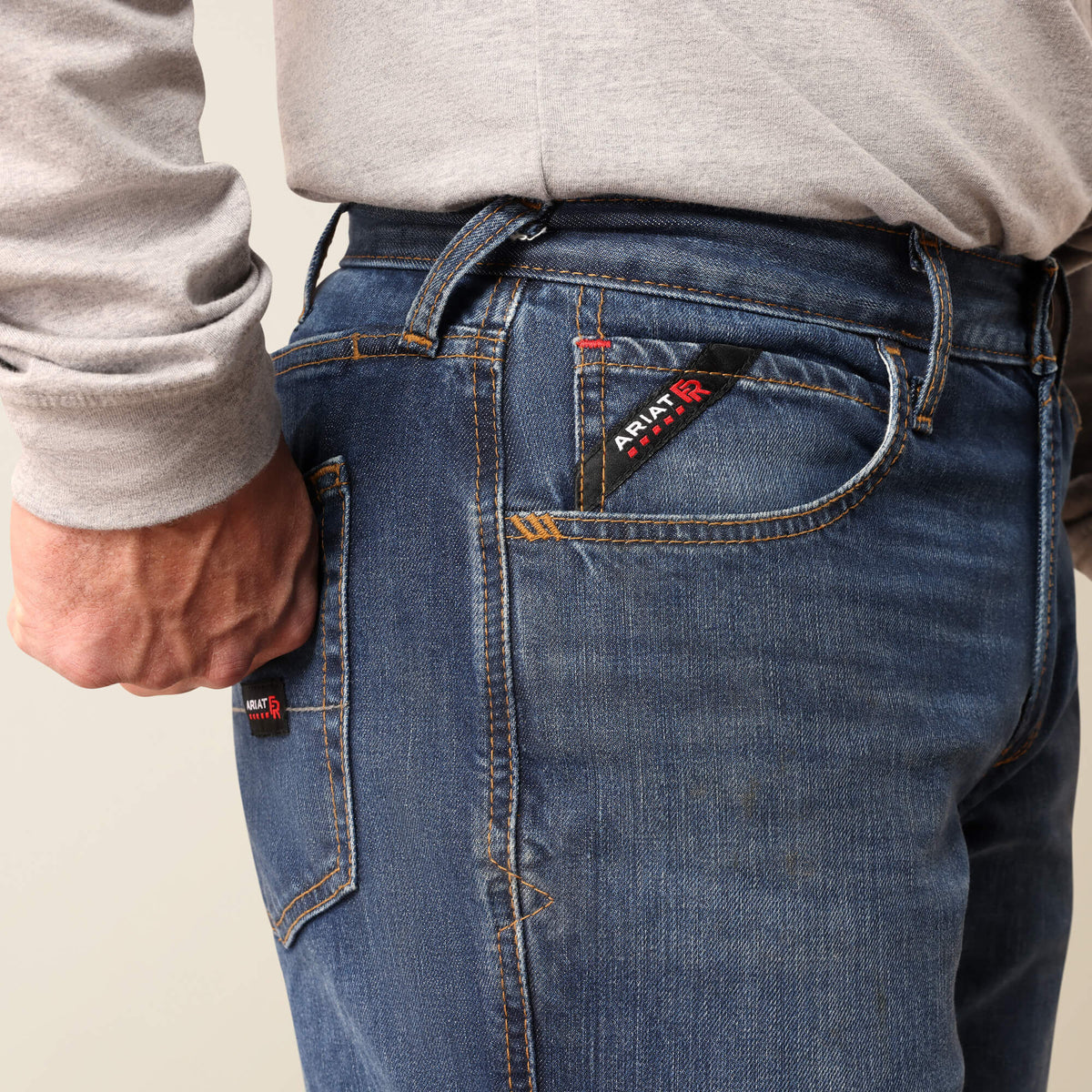 Ariat Special Offer FR M5 Straight Enduro DuraStretch Straight Leg Jeans