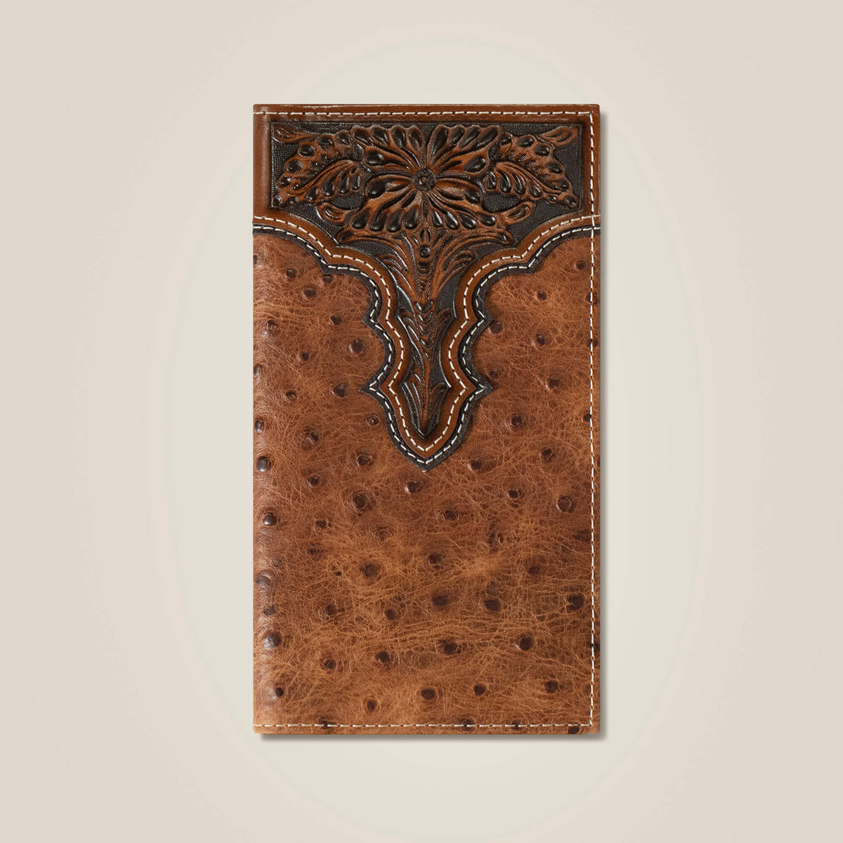 Ariat Value Ostrich Rodeo Wallet