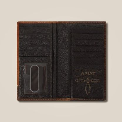 Ariat Featured Filigree corner rodeo wallet