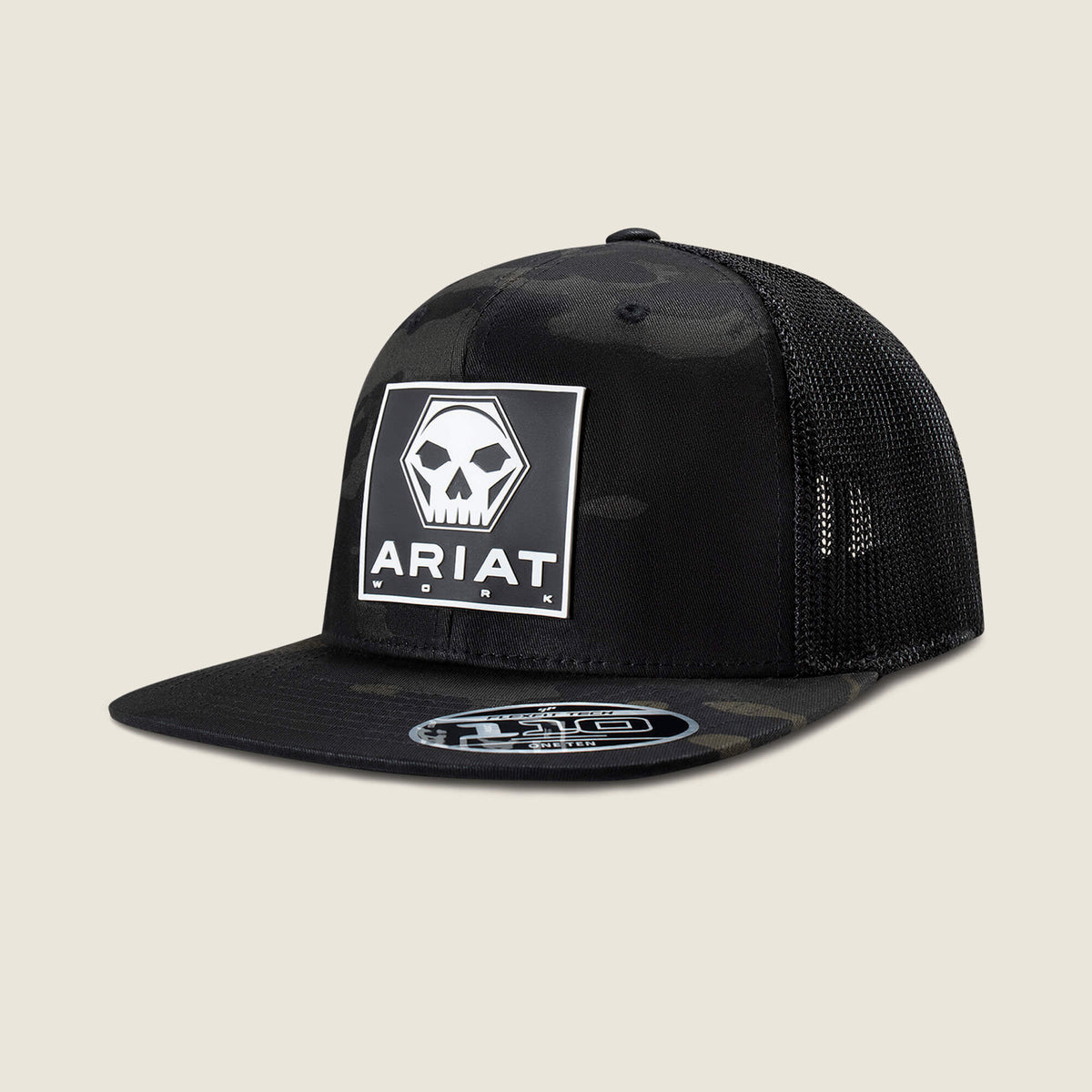 Ariat Customer Favorite Ariat Work Skull Bolt Patch Cap